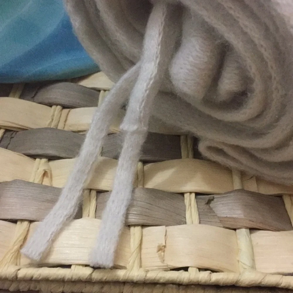 2/$49 NWT Unisex Fringed Scarf Soft Cream Ivory White Sand Winter OSFM Men Women